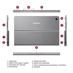 Tableta Lenovo Tab Plus ZADX0170CO MediaTek Helio G99 8GB 256GB