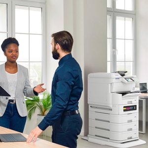 Impresora multifunción Epson WorkForce Pro EM-C8100 color dúplex LAN inalámbrica