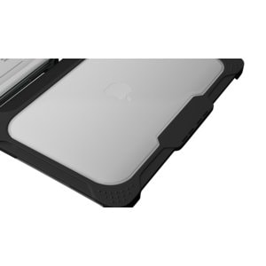 Carcasa Maxcases Extreme Shell-L AP-ESL-MBA-13M2-BCLR MacBook Air 13.6", negra/transparente
