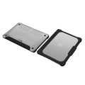 Carcasa Maxcases Extreme Shell-L AP-ESL-MBA-13M2-BCLR MacBook Air 13.6", negra/transparente