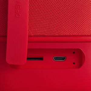 Altavoz Bluetooth Verbatim Cube 70225, inalámbrico, 5 W, rojo