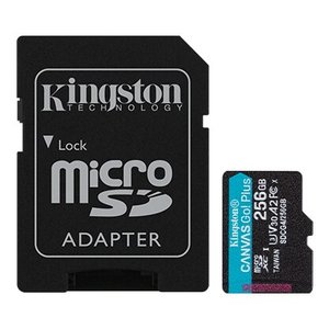 Tarjeta microSDXC Kingston Canvas Go! Plus 256GB UHS-I 200MB/s