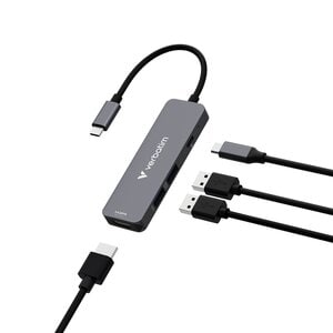 Hub USB-C Verbatim 32155 multiport, 4 puertos