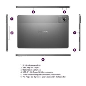 Tableta Lenovo IdeaTab TB336FU 11" 2.5K Dimensity 6300 8GB 128GB
