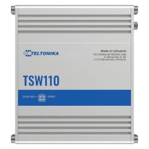 Switch Teltonika TSW110 5 puertos Gigabit 10/100/1000 riel DIN