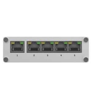 Switch Teltonika TSW110 5 puertos Gigabit 10/100/1000 riel DIN