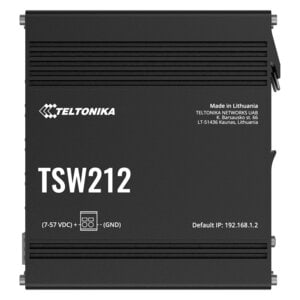Switch Teltonika TSW212000001 TSW212 8 puertos 1Gbps, 2 SFP, gestionable