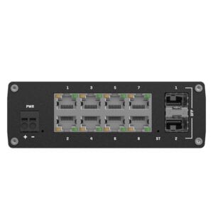 Switch Teltonika TSW212000001 TSW212 8 puertos 1Gbps, 2 SFP, gestionable