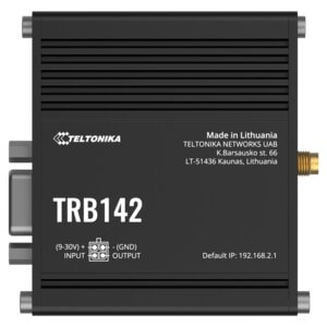 Puerta de enlace IoT Teltonika TRB14210A200 LTE Cat 1, RS232, aluminio