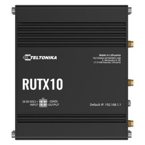 Router inalámbrico Teltonika RUTX10 RUTX10000200 Wi-Fi 5, Gigabit Ethernet