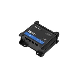 Router Teltonika RUT951600500 4G LTE, Wi-Fi 4, 3 puertos de red