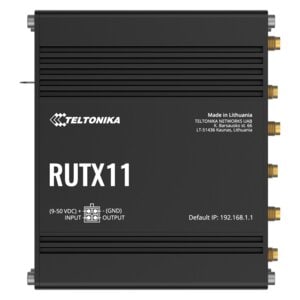 Router Teltonika RUTX11100400 4G LTE, Wi-Fi 5, Gigabit Ethernet