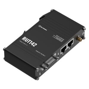Router inalámbrico Teltonika RUT142 Wi-Fi 4, Fast Ethernet y RS232