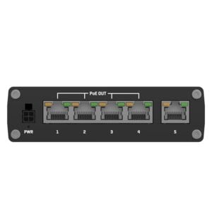 Switch Teltonika TSW100 TSW100010050 5 puertos Gigabit, PoE+