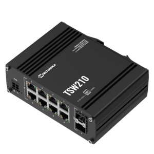 Switch Teltonika TSW210000040 8 puertos Gigabit, 2 SFP, 3.71W