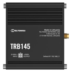 Puerta de enlace IoT Teltonika TRB145109000 LTE Cat 1, RS485, aluminio