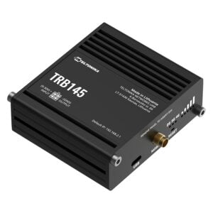 Puerta de enlace IoT Teltonika TRB145109000 LTE Cat 1, RS485, aluminio
