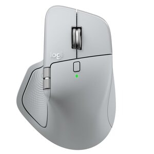 Mouse Logitech MX Master 4 910-007566 color gris pálido