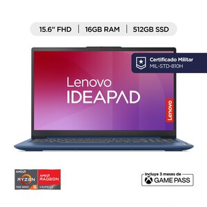 Portátil Lenovo IdeaPad Slim 3 15AMN8 Ryzen 5 16GB 512GB SSD