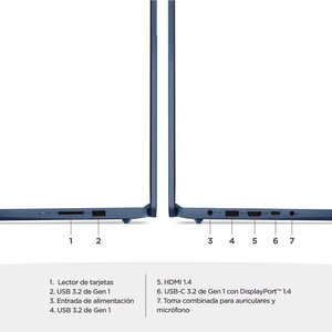 Portátil Lenovo IdeaPad Slim 3 15AMN8 Ryzen 5 16GB 512GB SSD