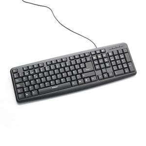 Combo teclado y mouse Verbatim 99756 USB con cable, español, negro