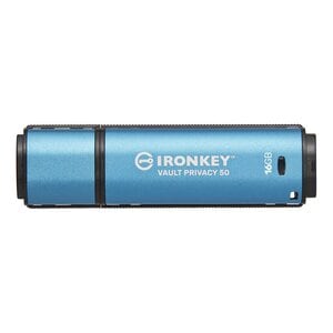 Memoria USB Kingston IKVP50/64GB 64GB, USB 3.2, AES 256-bit