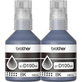 Botella de tinta Brother BTD100BK2PKMEX negro inyección 2 paquetes