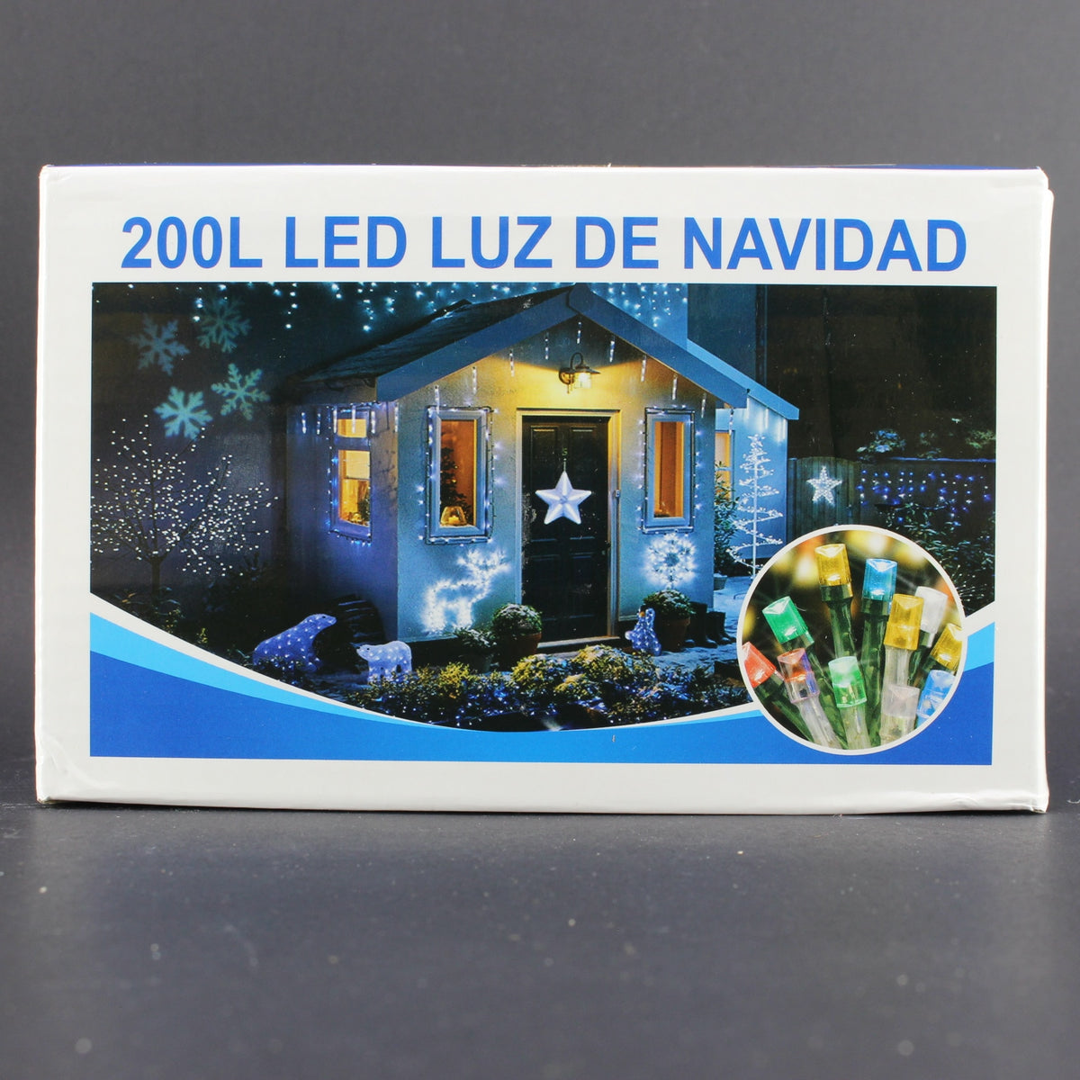 Extensión de luces x 200 Bombillos Rojo