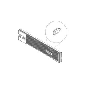 Kit de bisel Lenovo 4XH7A90300 para ThinkSystem V3 2U