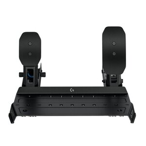 Pedales de volante Logitech RS Pedals 941-000309, color negro