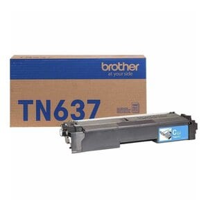 Tóner Brother TN637C azul ciánico original ultra alto rendimiento láser