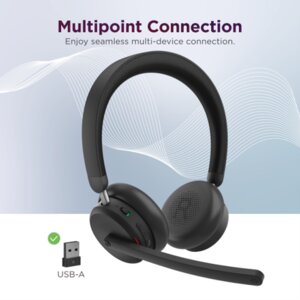 Audífonos Lenovo 4XD1S19777 Dual-Mode Wireless, ANC, Headset 6550