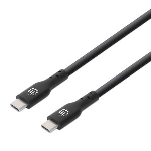 Cable Manhattan 353342 USB 2.0 Tipo-C a Tipo-C, 1 m, 60 W