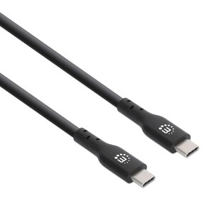 Cable Manhattan 353342 USB 2.0 Tipo-C a Tipo-C, 1 m, 60 W