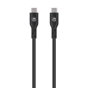 Cable Manhattan 353342 USB 2.0 Tipo-C a Tipo-C, 1 m, 60 W