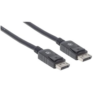Cable Manhattan 307116 DisplayPort v1.2, 4K a 60Hz, 2 m