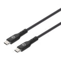Cable Manhattan 354875 USB 2.0 Tipo-C a Tipo-C 480 Mbps 60 W 2 m