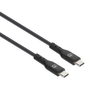 Cable Manhattan 354875 USB 2.0 Tipo-C a Tipo-C 480 Mbps 60 W 2 m