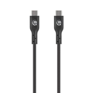 Cable Manhattan 354875 USB 2.0 Tipo-C a Tipo-C 480 Mbps 60 W 2 m