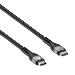Cable Manhattan 356367 USB-C a USB-C 480 Mbps PD 3.1 240 W 2 m