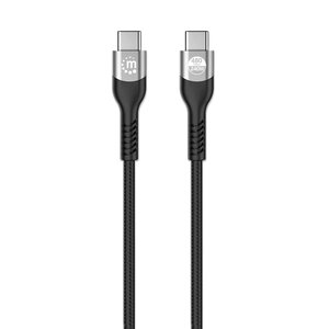 Cable Manhattan 356367 USB-C a USB-C 480 Mbps PD 3.1 240 W 2 m