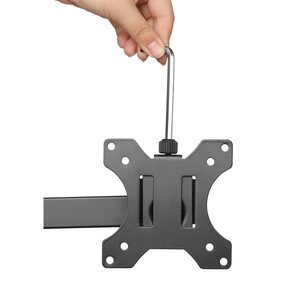 Soporte monitor Manhattan 461528 doble 13 a 32 pulgadas 8 kg articulado