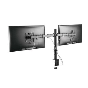 Soporte monitor Manhattan 461528 doble 13 a 32 pulgadas 8 kg articulado