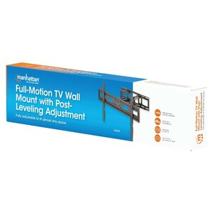 Soporte pared Manhattan 462440 pantalla 37 a 80 pulgadas 40 kg doble brazo