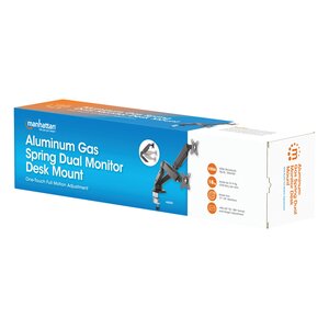 Soporte doble monitor Manhattan 462501 Gas-Spring 17 a 32 pulgadas 9 kg