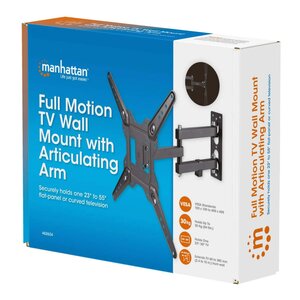 Soporte pared Manhattan 462624 pantalla 23 a 55 pulgadas 30 kg brazo articulado