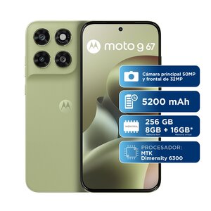 Smartphone Motorola Moto G67 5G PBAT0015CO, 8GB RAM, 256GB, 5200 mAh