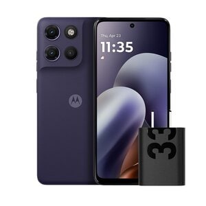 Smartphone Motorola Moto G17 Power PBBN0011CO, 4GB RAM, 256GB, Arandano