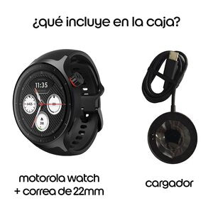 Reloj Motorola Moto Watch PG38C08255 color Volcanic Ash