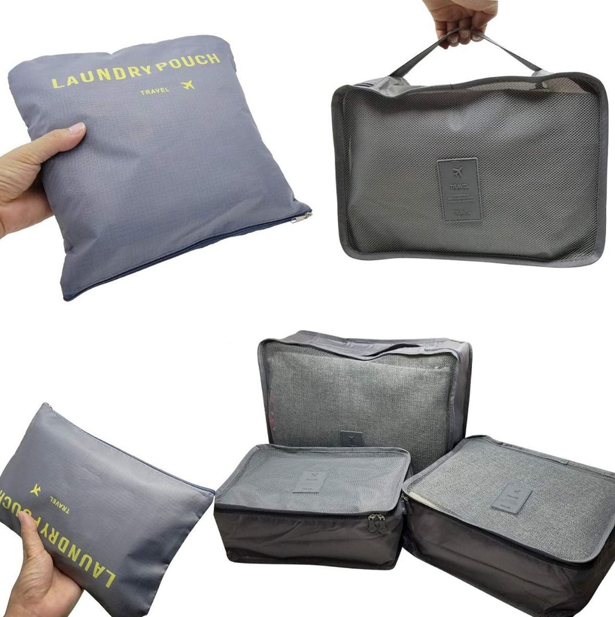 Bolsas organizadoras viajeras x6